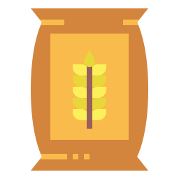 bolsa de grano icono