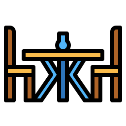 Dinner table icon