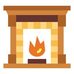 Fireplace icon