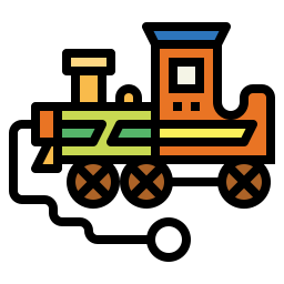 zabawka kolejowa ikona