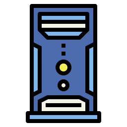 wieża procesora ikona