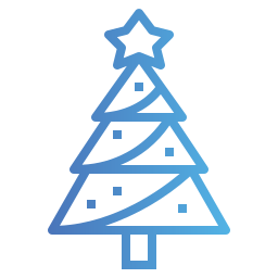 Christmas tree icon