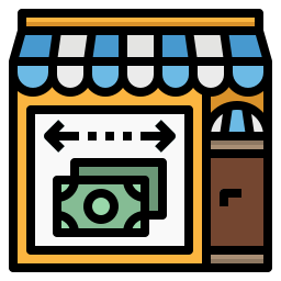 Money exchange icon