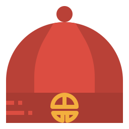sombrero chino icono