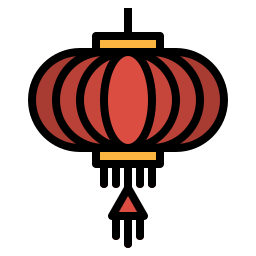 Chinese lantern icon