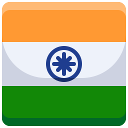 bandera india icono