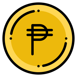 peso filipino icono