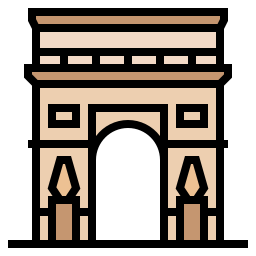 Arc de triomphe icon