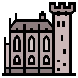 castillo de dublín icono