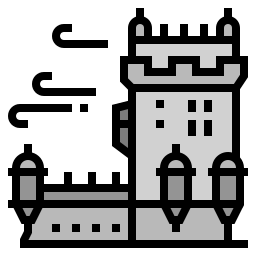 Belem tower icon