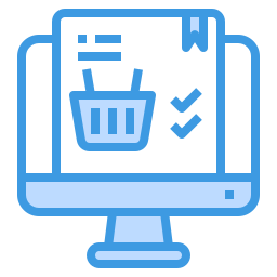 Online shop icon