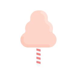 Cotton candy icon