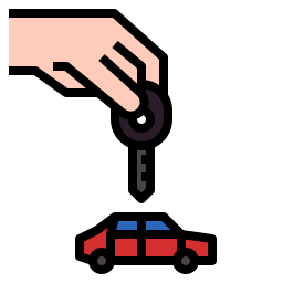 location de voiture Icône