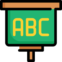 Board stand icon