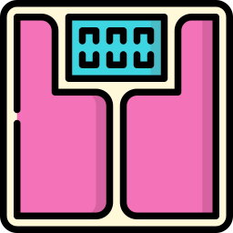 Weight scale icon