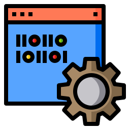 codificación web icono