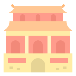 chinesischer tempel icon