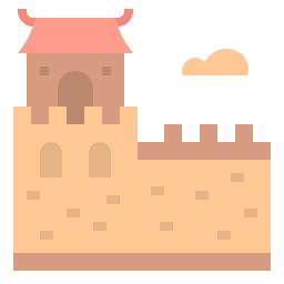 Great wall of china icon