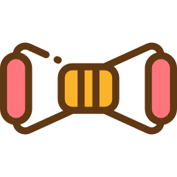Exercise bands icon