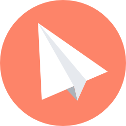 Paper plane icon