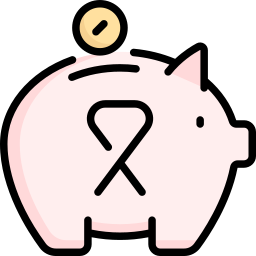 Piggy bank icon