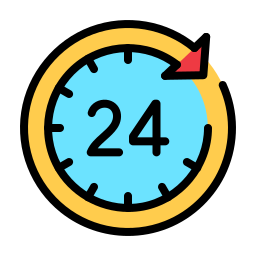 24 시간 배달 icon