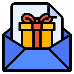 tarjeta de regalo icono