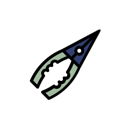 Removal tongs icon