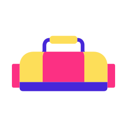 Sport bag icon