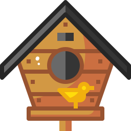Дом для птиц иконка