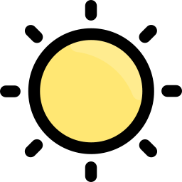 Sun icon