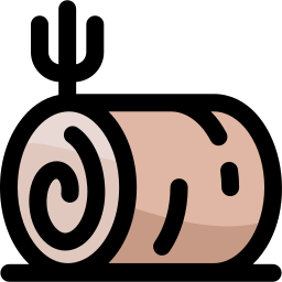 Hay roll icon