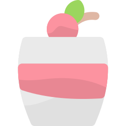 Panna cotta icon