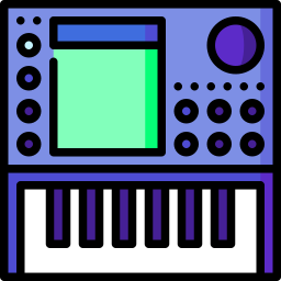 synthesizer icon