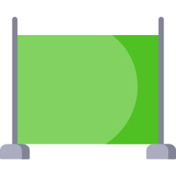 Green screen icon