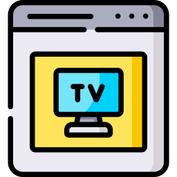 Online tv icon