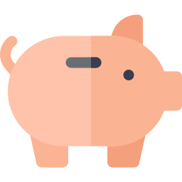 Piggy bank icon