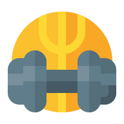 fitnessapparatuur icoon