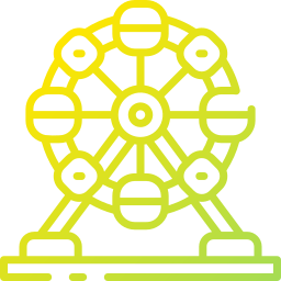 Ferris wheel icon