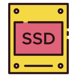 unidad de ssd icono