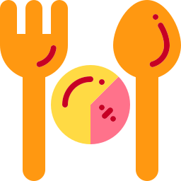 Spoon and fork icon