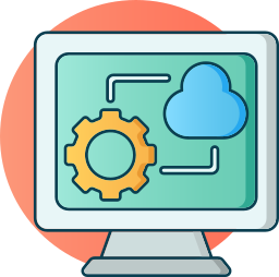 Cloud server icon