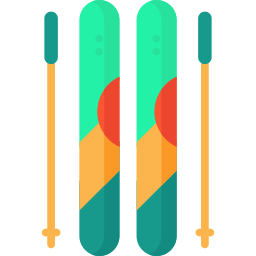 esquí icono