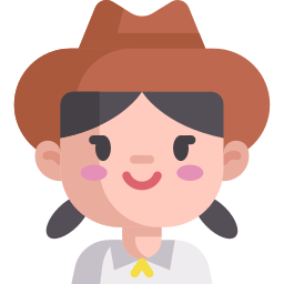 cowgirl icona