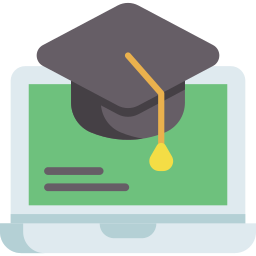 Online learning icon