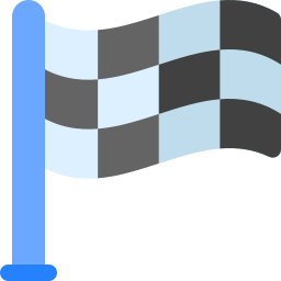 Checkered flag icon