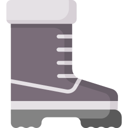 Śnieżny but ikona
