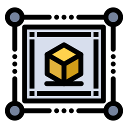 3d cube icon