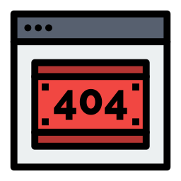 fehler 404 icon