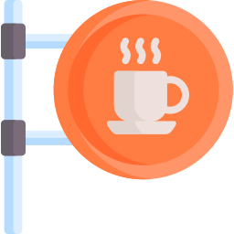 Coffee shop icon